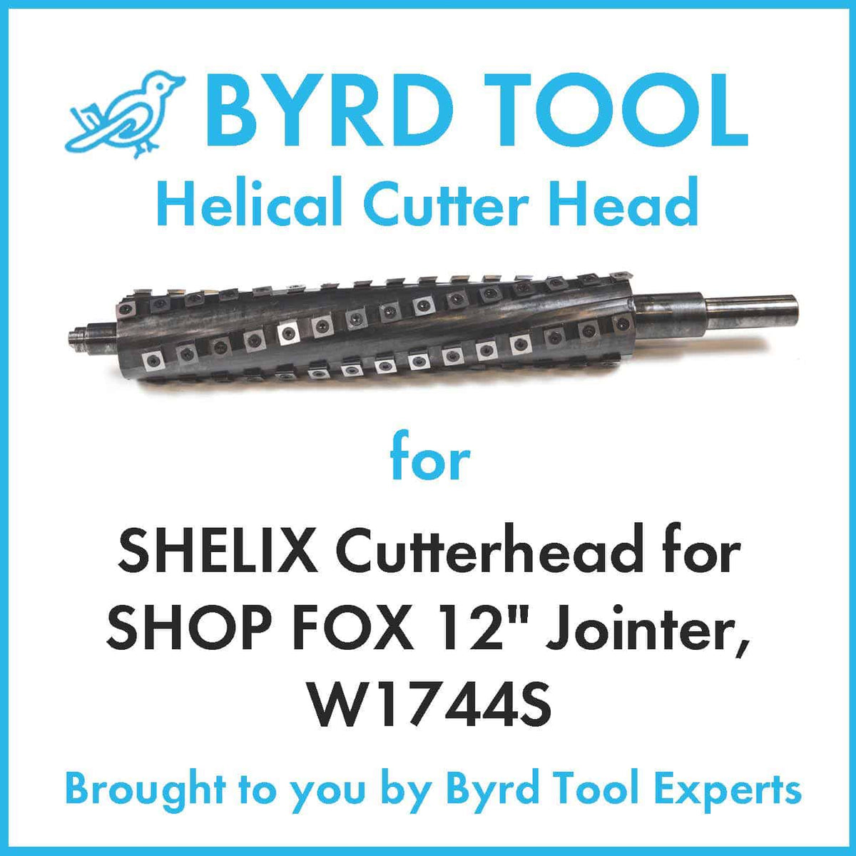 SHELIX Cutterhead for SHOP FOX 12″ Jointer, W1744S