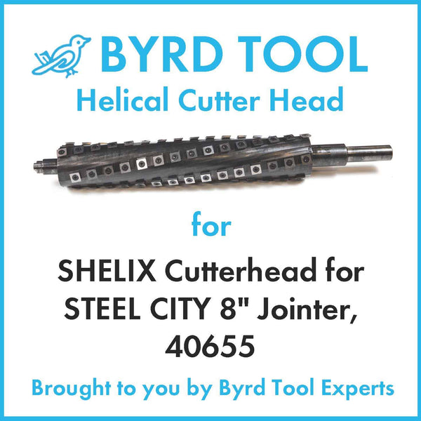 SHELIX Cutterhead for STEEL CITY 8″ Jointer, 40655