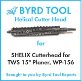 SHELIX Cutterhead for TWS 15