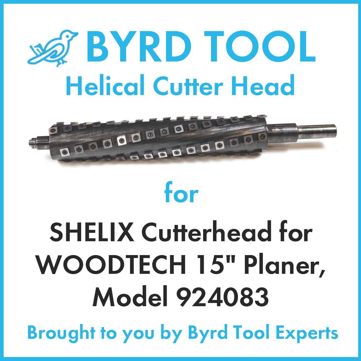 shelix cutter head for woodtech 15