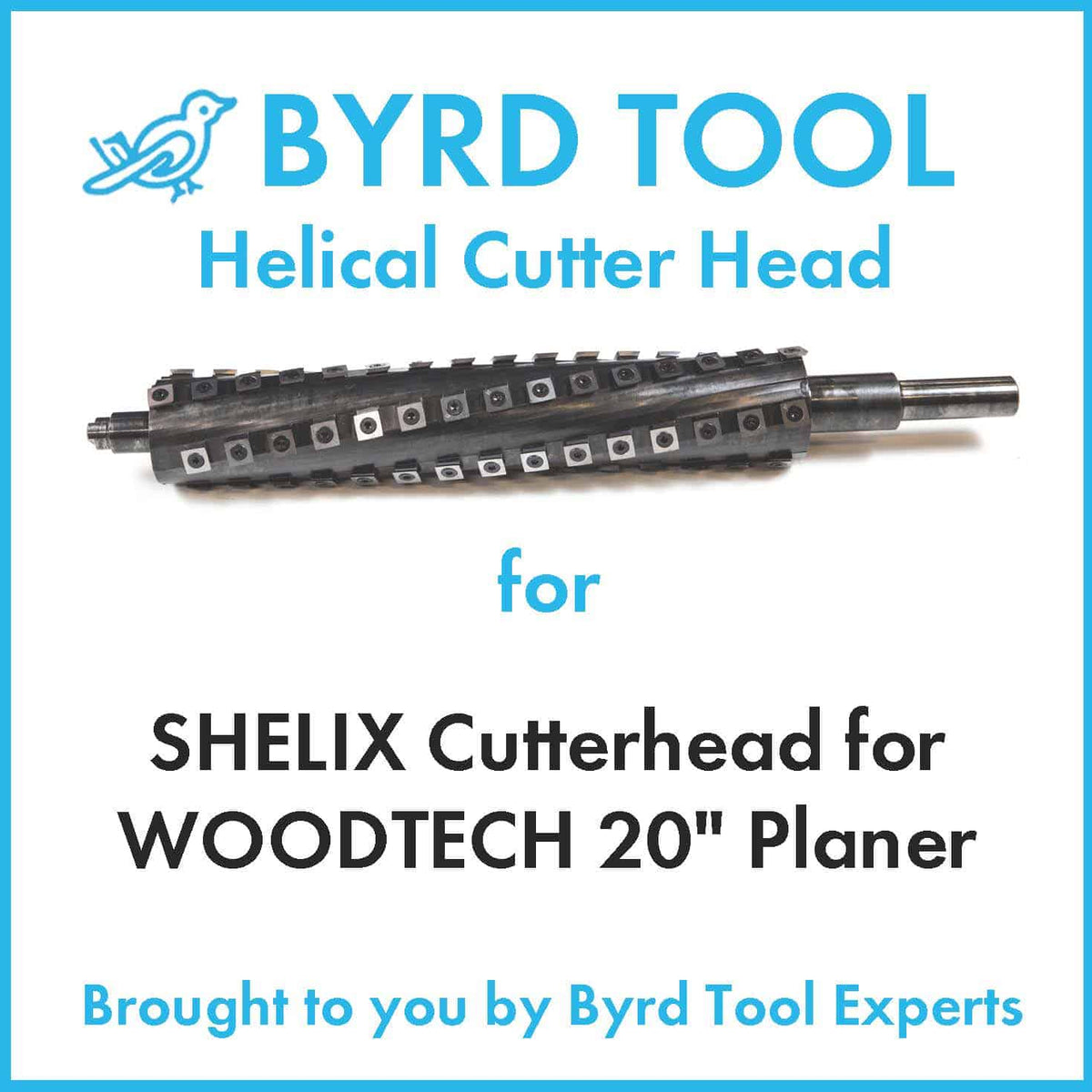 SHELIX Cutterhead for WOODTECH 20" Planer