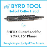 SHELIX Cutterhead for YORK 15